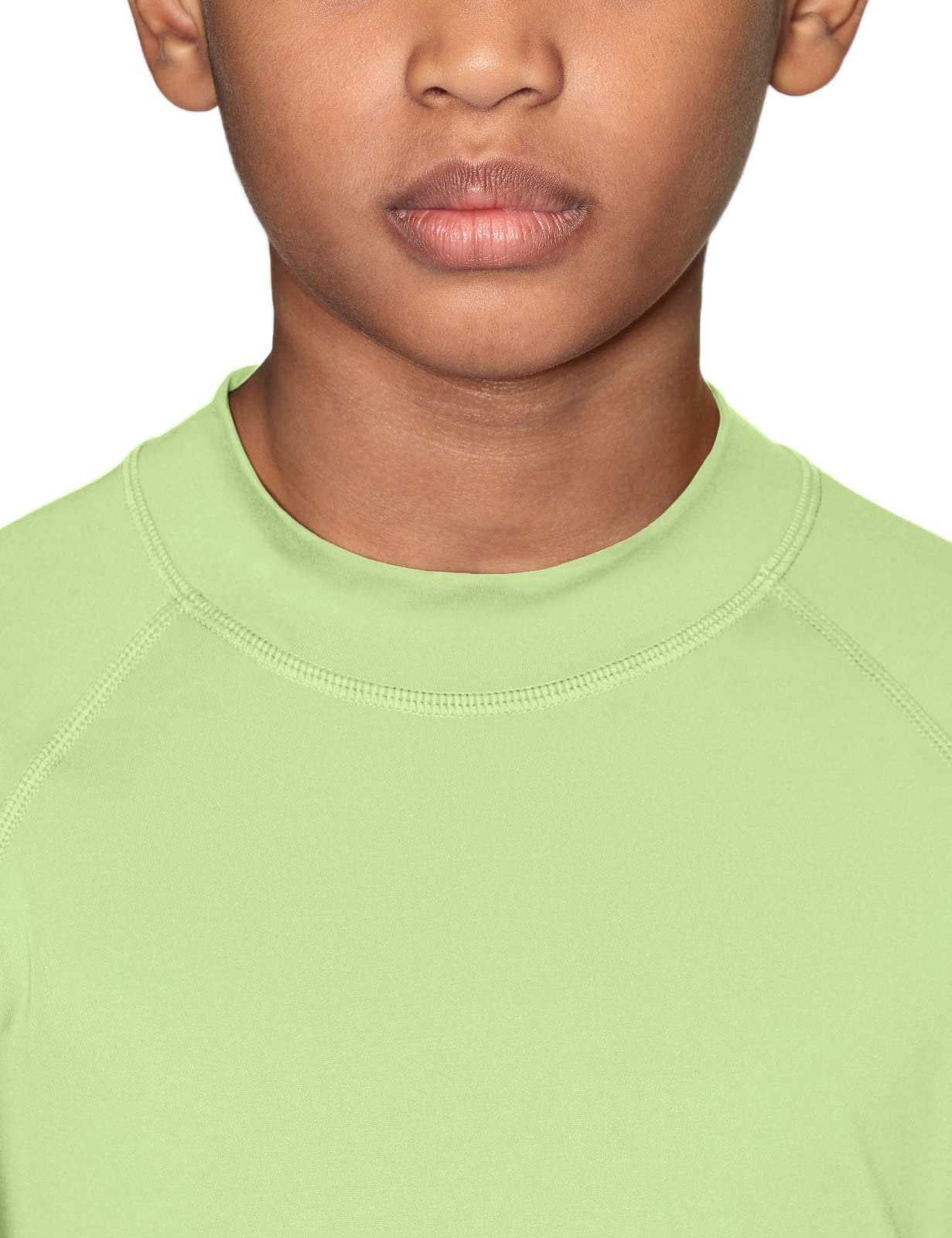 TSLA UPF 50+ Kids Rash Guard Short Sleeve UV Protection Swim Shirt - Boys & Girls Sun Protective Swimwear for Beach, Pool, Surfing & Water Sports