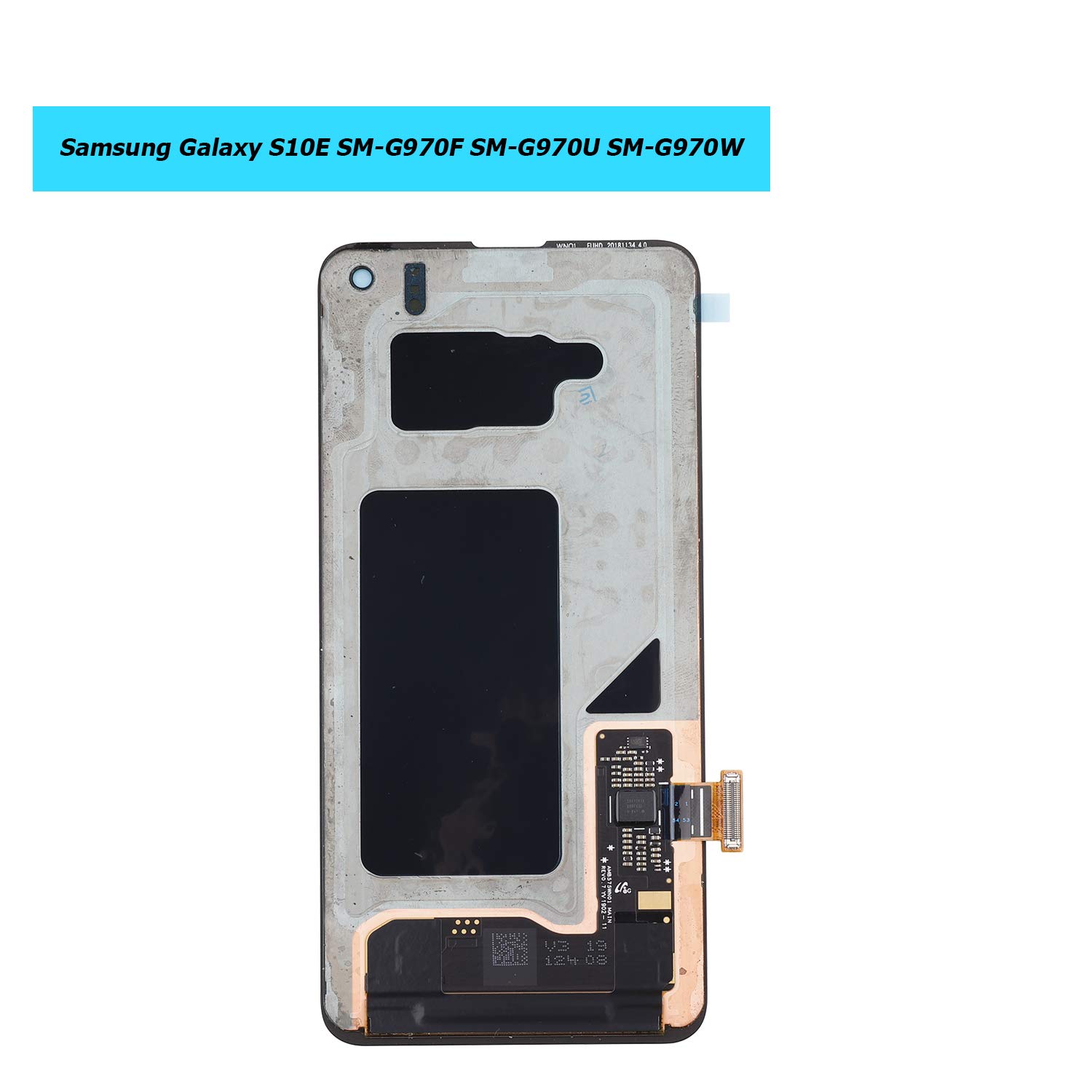 Original AMOLED Screen Replacement for Samsung Galaxy S10e SM-G970F/G970U/G970W - LCD Touch Display with Installation Tools - Perfect for DIY Phone Repair & Screen Replacement