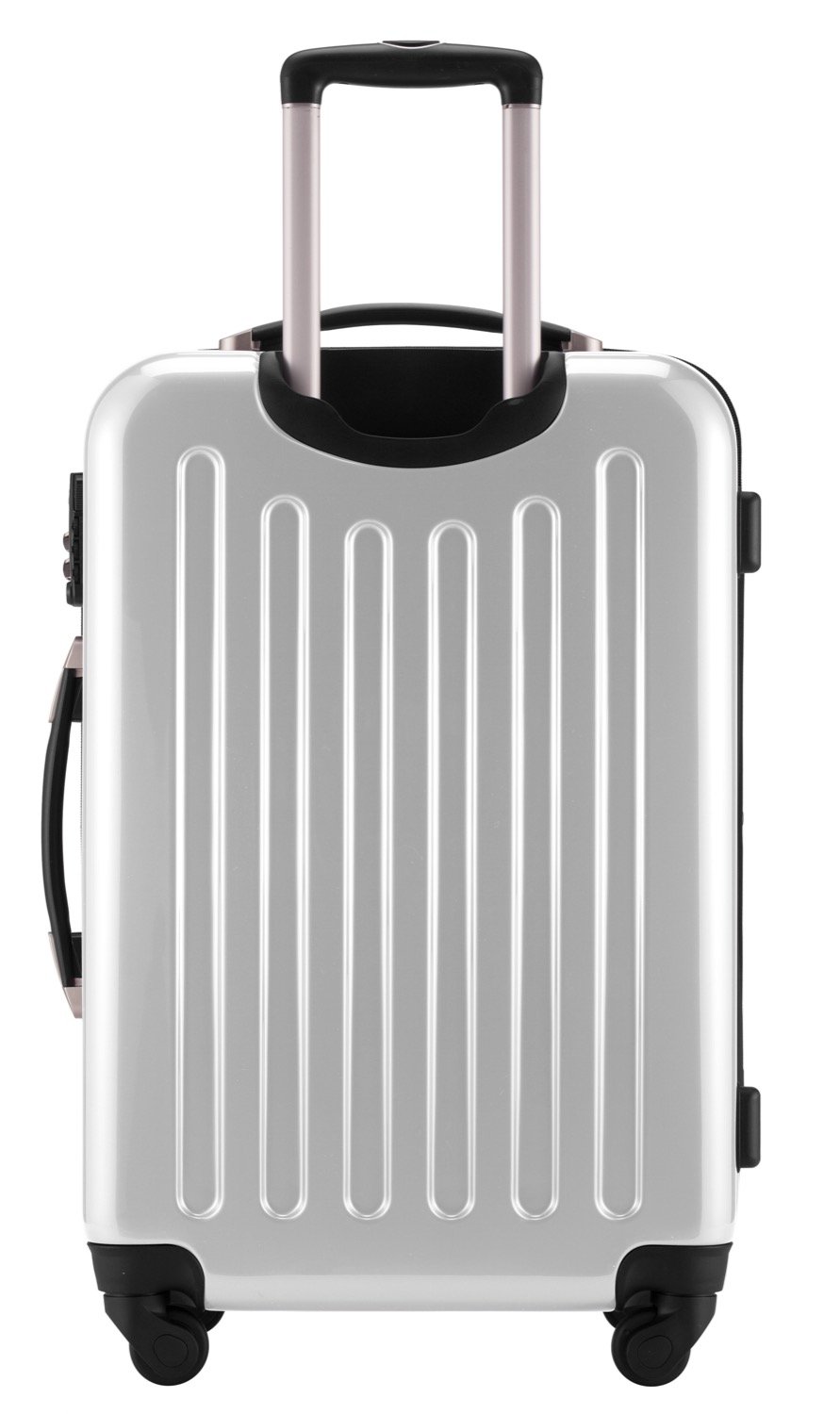 Premium White 65cm Suitcase - Lightweight Durable Luggage for Travel, Business Trips & Vacations | Carry-On & Check-In Friendly