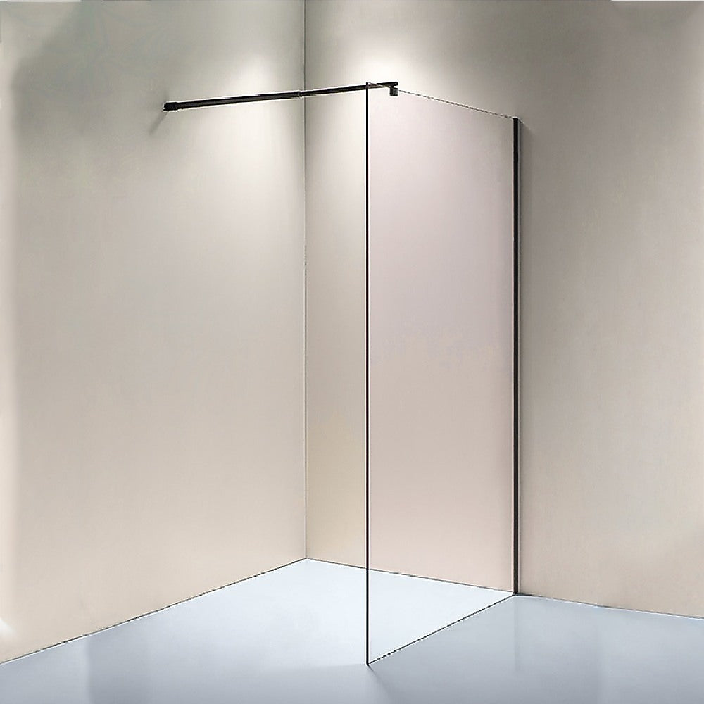 10mm Frameless Safety Glass Shower Screen 1000x2100mm - Modern Bathroom Upgrade for Walk-In Showers & Spa-Like Experience