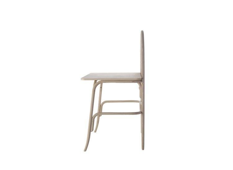 GTV Allegory Bentwood Desk - Modern Wooden Writing Desk for Home Office, Study & Workspace - Stylish & Functional Design for Small Spaces