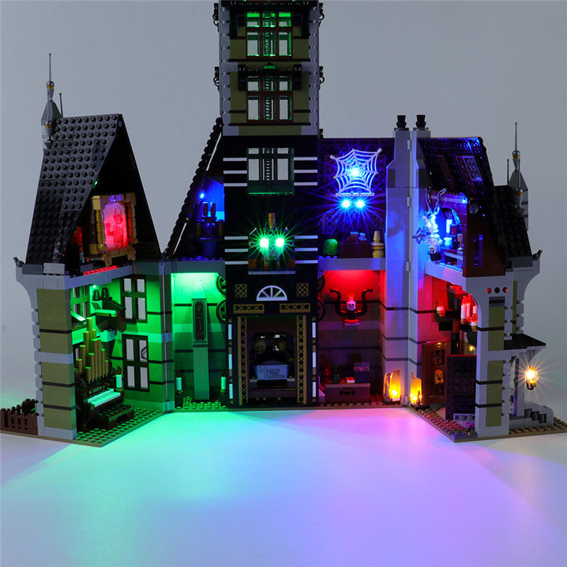 3231pcs Haunted Castle House Building Blocks Set - Halloween DIY Model Kit for Adults & Kids - Perfect for Spooky Decor, Gift & Collectible Display