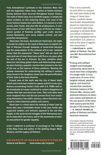 Hanoi Jane: War, Sex, and Betrayal Fantasies - Cold War Political History Book | Perfect for History Buffs & Political Science Students