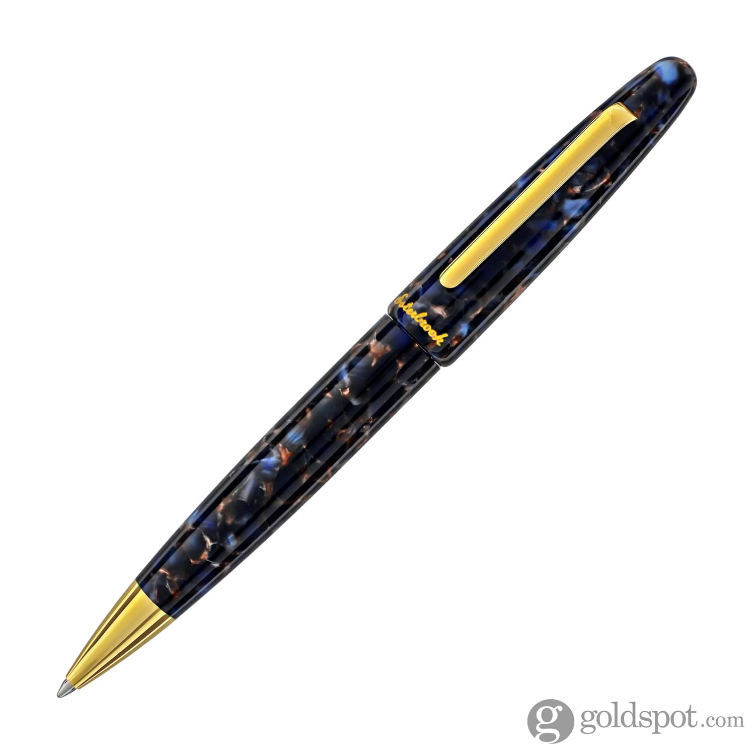 Esterbrook Estie Ballpoint Pen - Premium Nouveau Blue Retractable Ink Pen for Smooth Writing | Ideal for Office, School, Journaling & Gift Giving