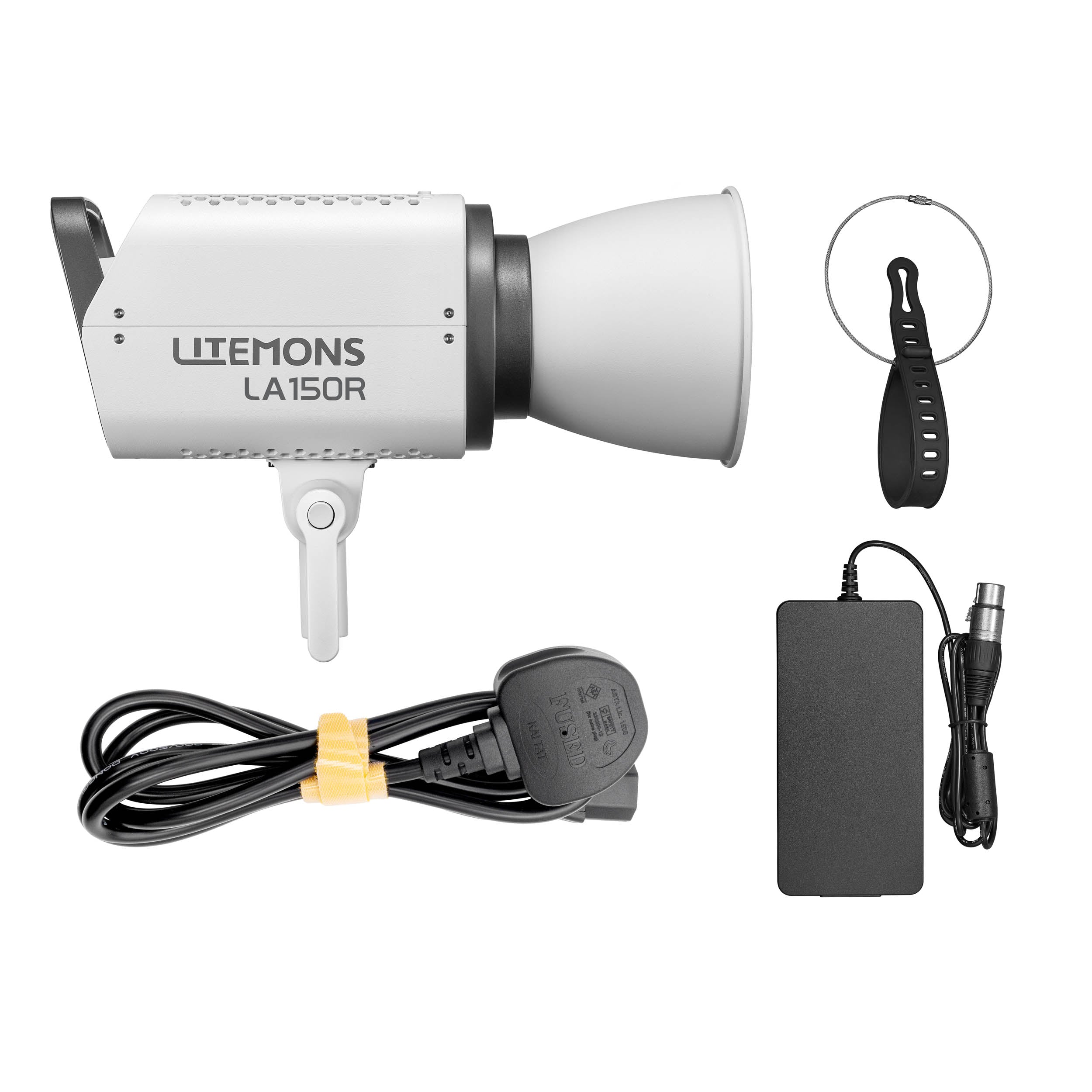 LITEMONS LA150R Full Color RGB COB LED Studio Light - Professional Photography, Video Lighting for YouTube, TikTok, Live Streaming & Portrait Shoots