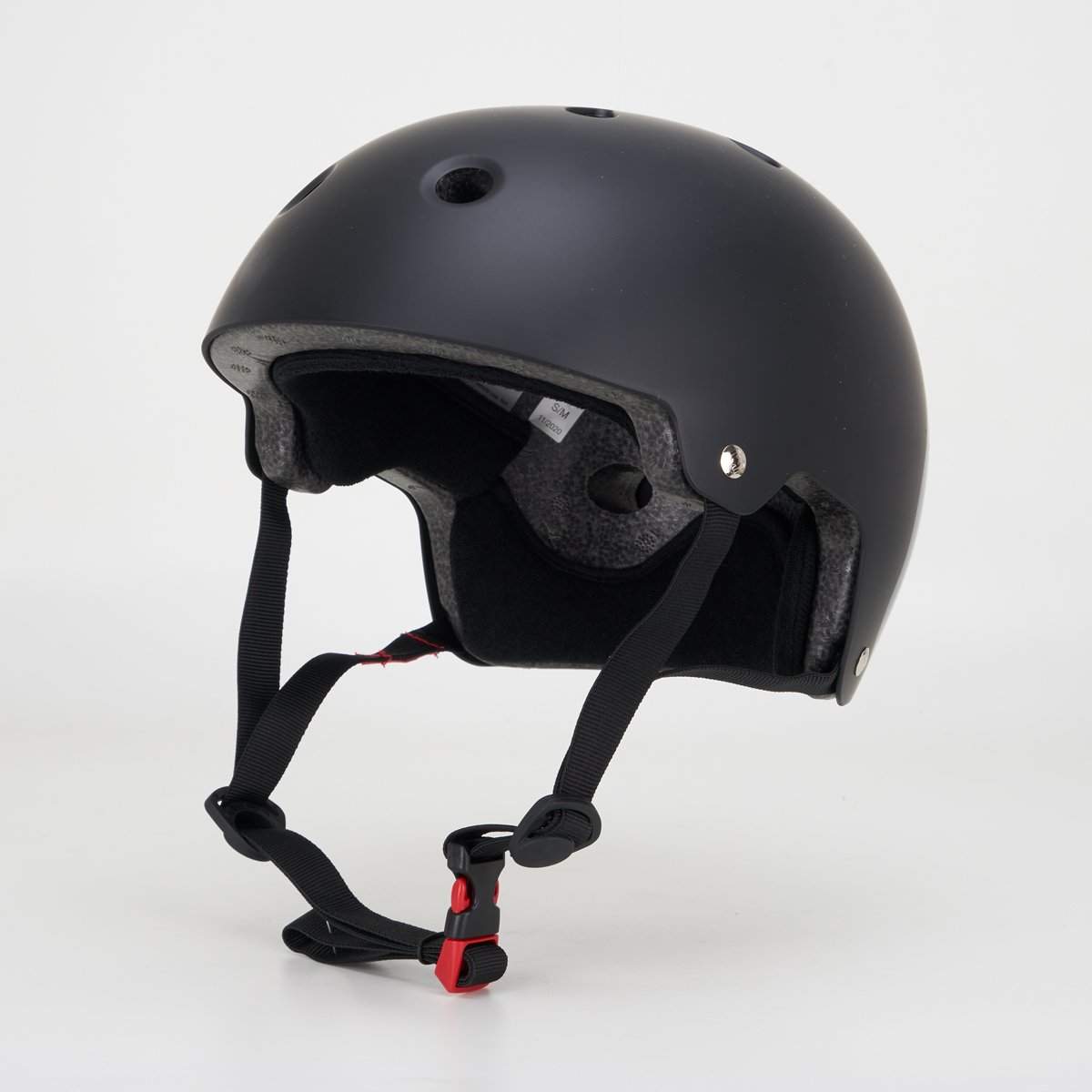 Core Street Skate Helmet - Black with Glossy Decal | Certified Safety Protection for Skateboarding, Scooter & BMX Riding | Perfect for Urban Commuting & Extreme Sports