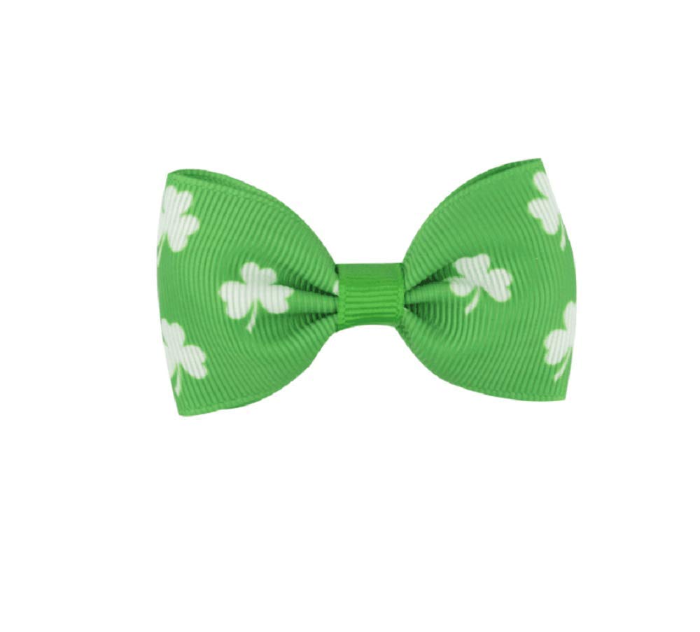 6pcs St. Patrick's Day Irish Shamrock Hair Clips - Green Four Leaf Clover Hairpins & Headband Set for Women Girls - Perfect for St. Patrick's Day Party, Irish Festival, Costume Accessories & Gift Giving
