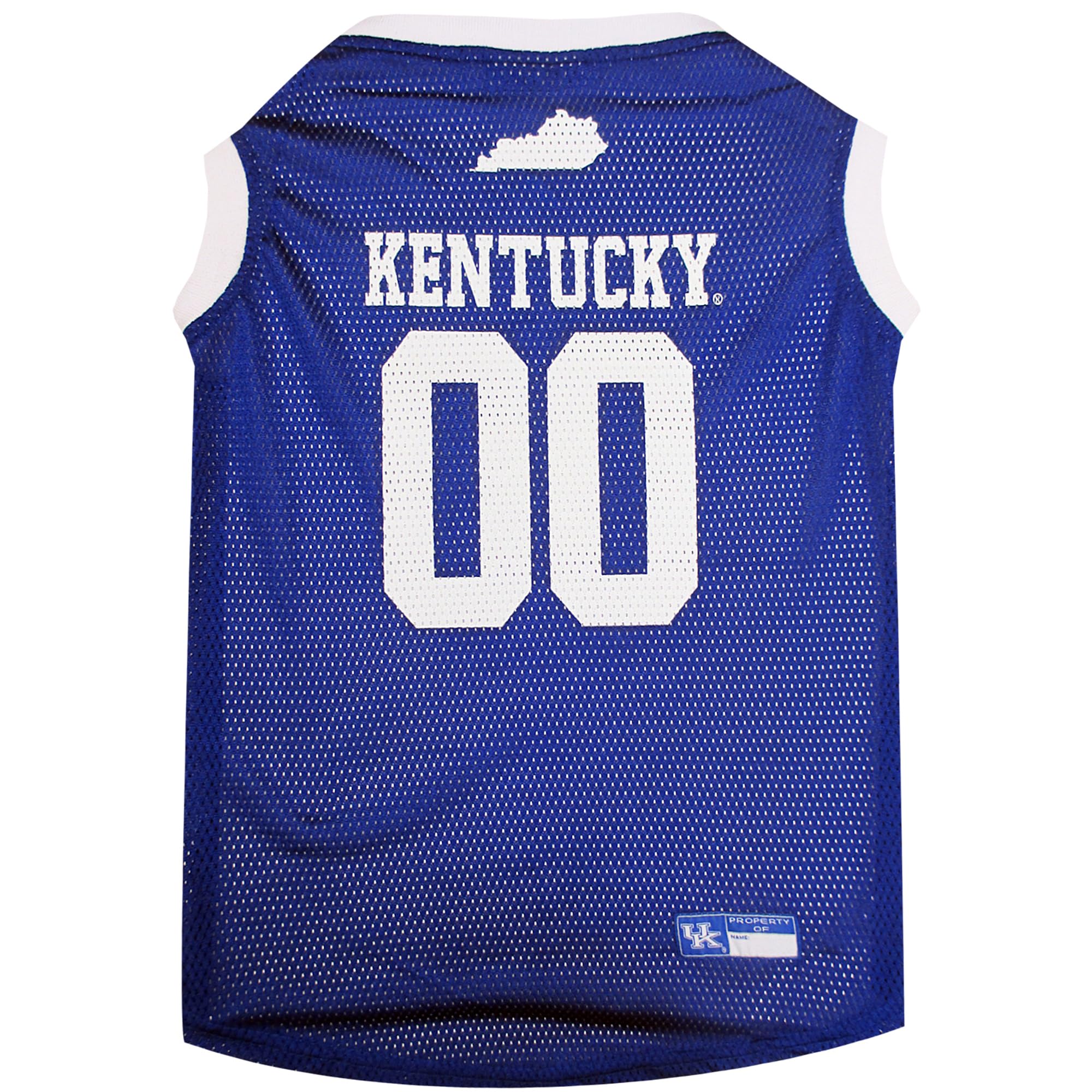 Kentucky Wildcats NCAA Basketball Dog Jersey for Pets - Medium (KY-4020-MD) | Officially Licensed Pet Apparel for Game Day & Team Spirit