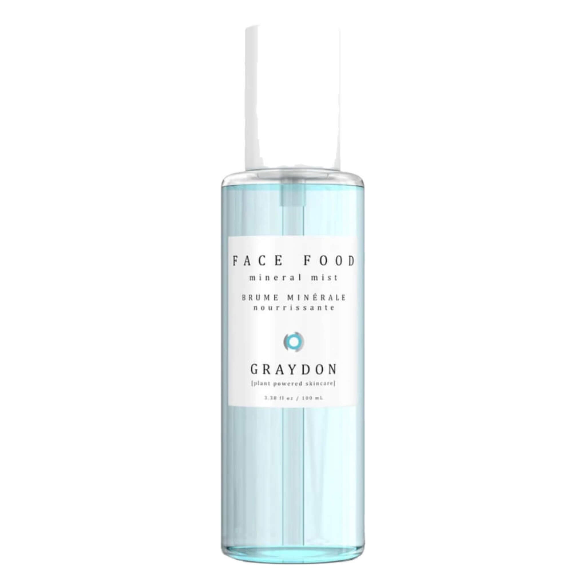 Face Food Mineral Mist Spray - Hydrating & Refreshing Facial Spray for Dry Skin | Perfect for Travel, Gym & Daily Skincare Routine