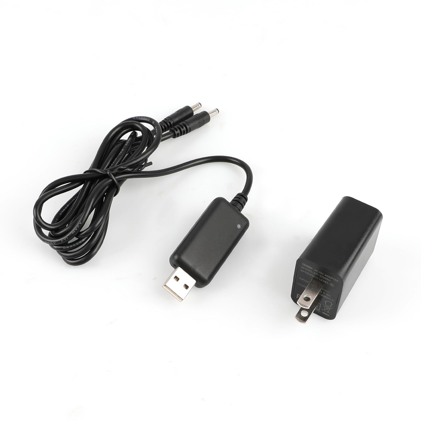 SNOW DEER US Standard Dual Charger for Heated Gloves & Socks - Fast Rechargeable Battery Charger (Battery Not Included) - Perfect for Winter Sports & Outdoor Activities