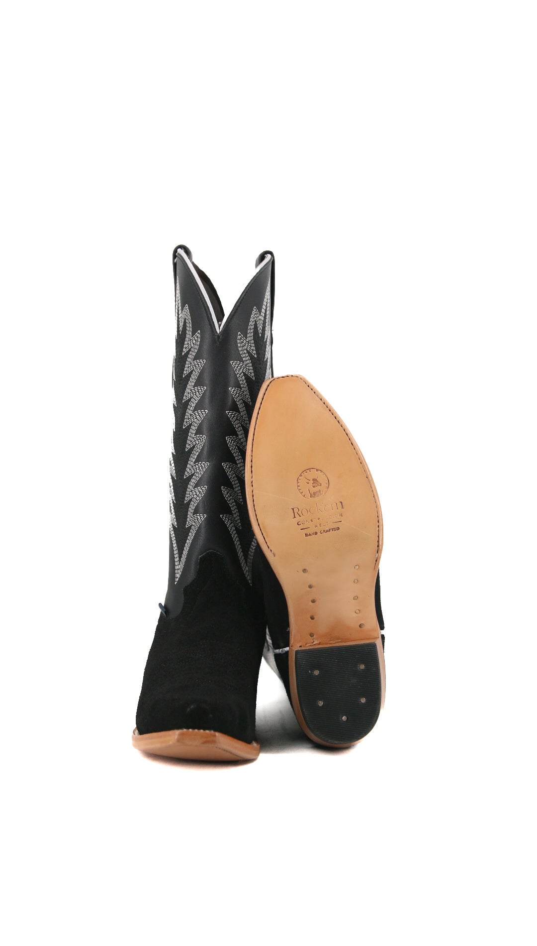 Sierra Roughout Snip Toe Cowgirl Boots for Women - Western Style Leather Riding Boots with Comfortable Fit - Perfect for Country Dancing, Rodeo, and Outdoor Adventures