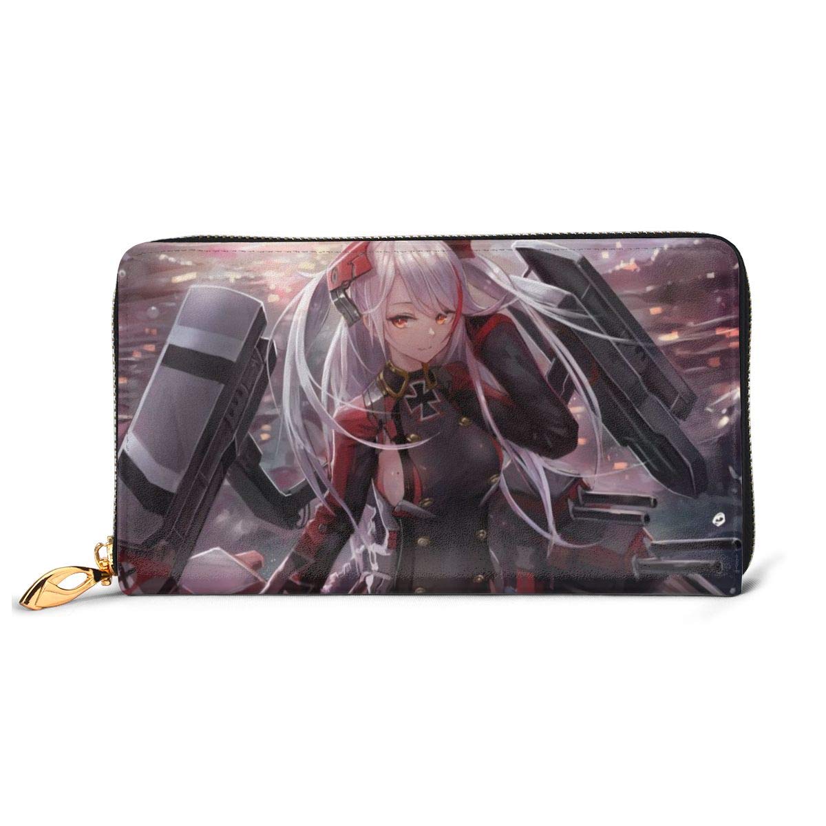 Azur Lane Anime Leather Wallet - Stylish Cosplay Credit Card Holder for Men & Women | Perfect Gift for Anime Fans & Collectors | Use for Daily Essentials, Conventions & Cosplay Events
