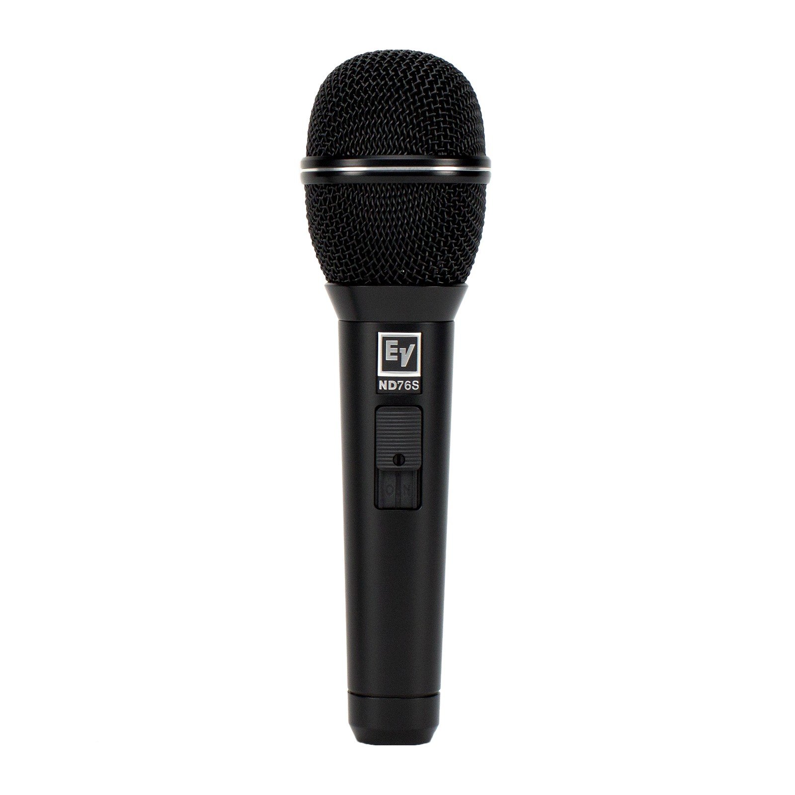 Electro-Voice ND76S Professional Dynamic Cardioid Vocal Microphone with Mute Switch - Ideal for Live Performances, Studio Recording & Podcasting