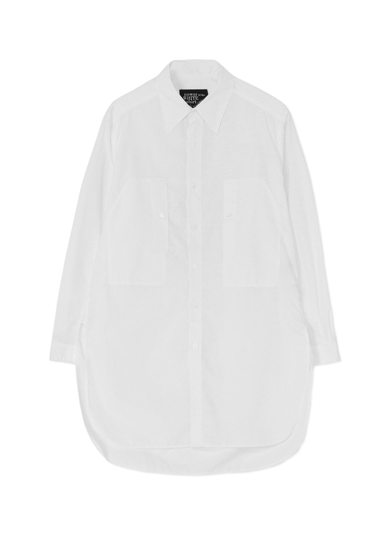 Premium Cotton Broadcloth Men's Casual Shirt with Rounded Hem & Double Chest Pockets - Comfortable Office Wear & Weekend Outfit