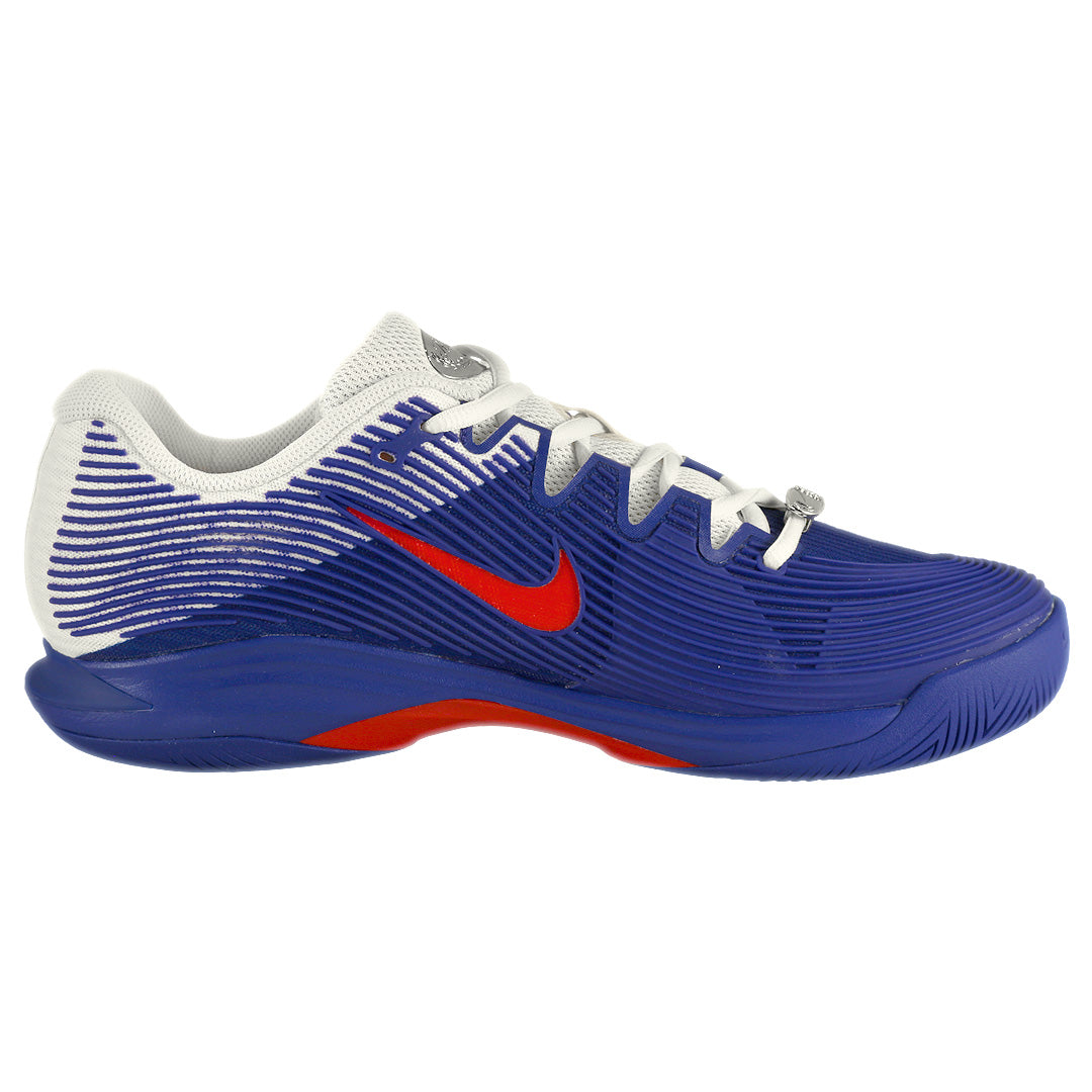Nike Men's Air Zoom Vapor 12 Premium RG Tennis Shoes - Deep Night/Light Crimson - High-Performance Court Shoes for Competitive Play & Training