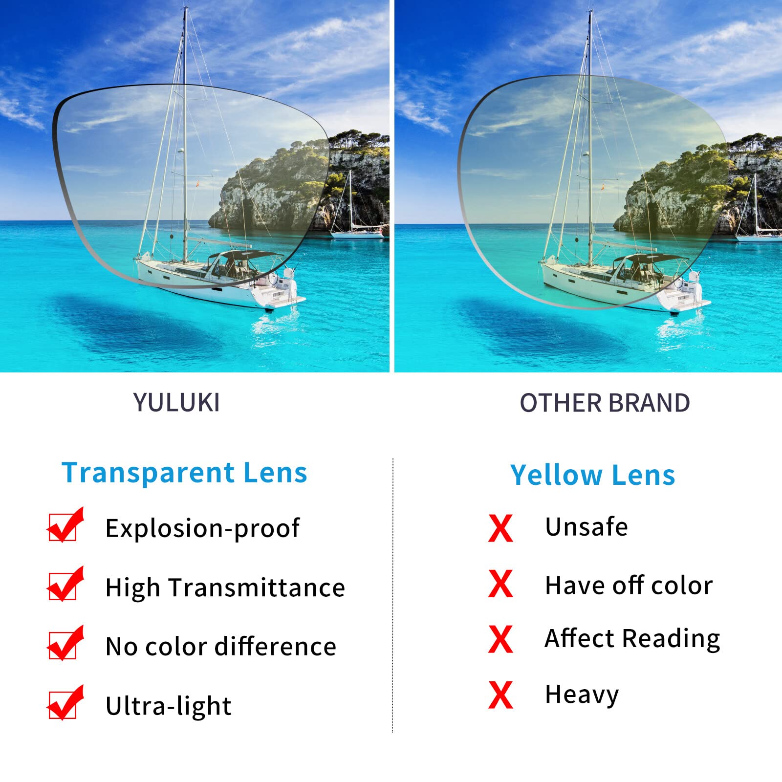 Yuluki 4 Pack Blue Light Blocking Reading Glasses for Women, Fashion Spring Hinge Computer Readers with Anti-Eyestrain & Glare Protection +1.5 - Perfect for Office Work, Screen Time & Reading