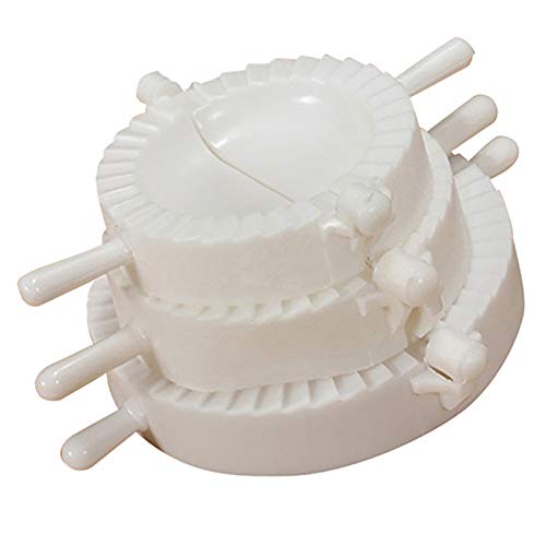 3-Piece Dumpling Maker Press Set - Ravioli, Empanada & Dumpling Mold Kit | Dough Press & Kitchen Gadget for Homemade Dumplings | Perfect for Italian, Asian & Latin Cuisine Cooking