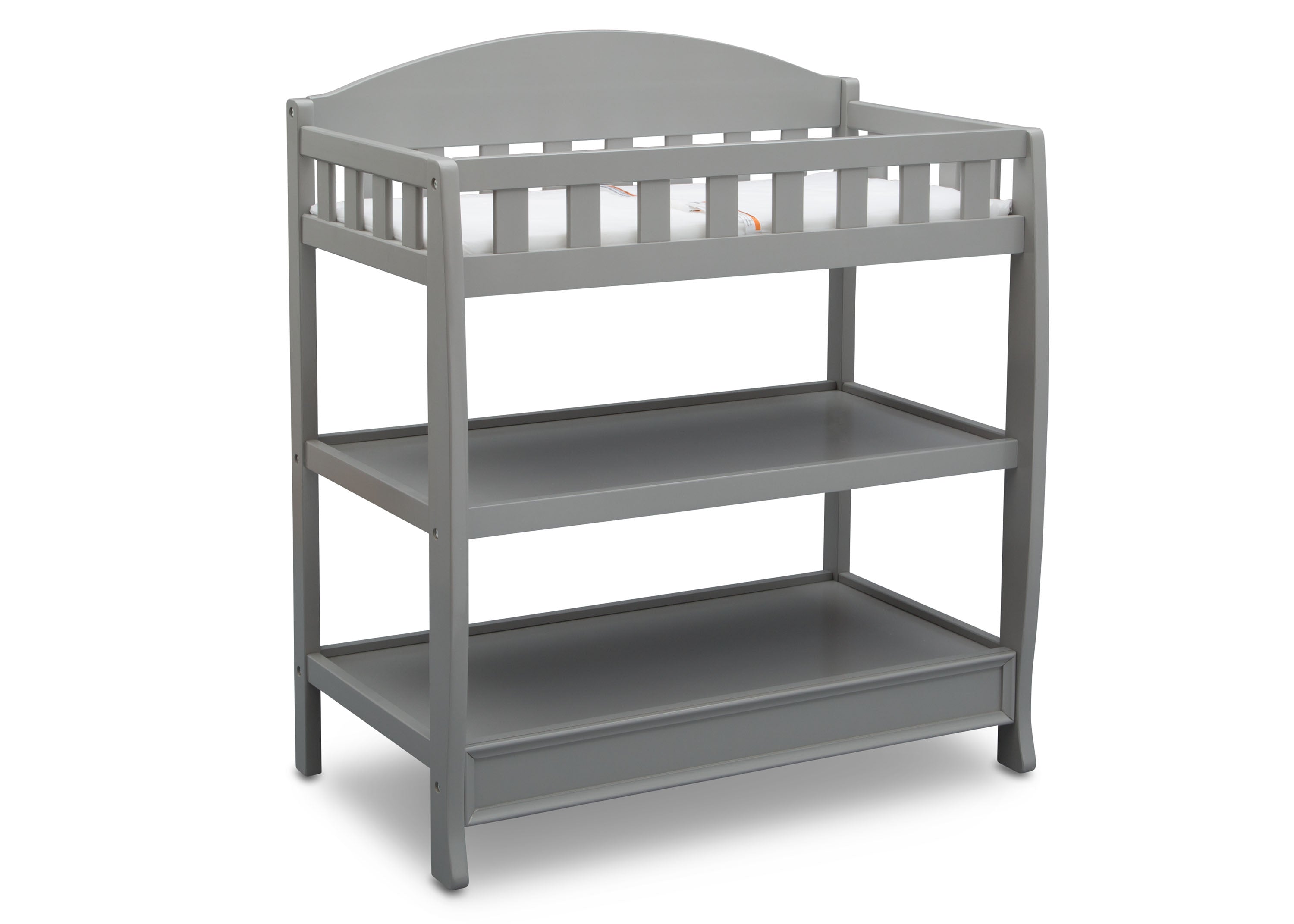 Wilmington Baby Changing Table with Soft Pad - Perfect for Nursery, Bedroom & Diaper Changing Station - Safe & Sturdy for Newborns & Toddlers