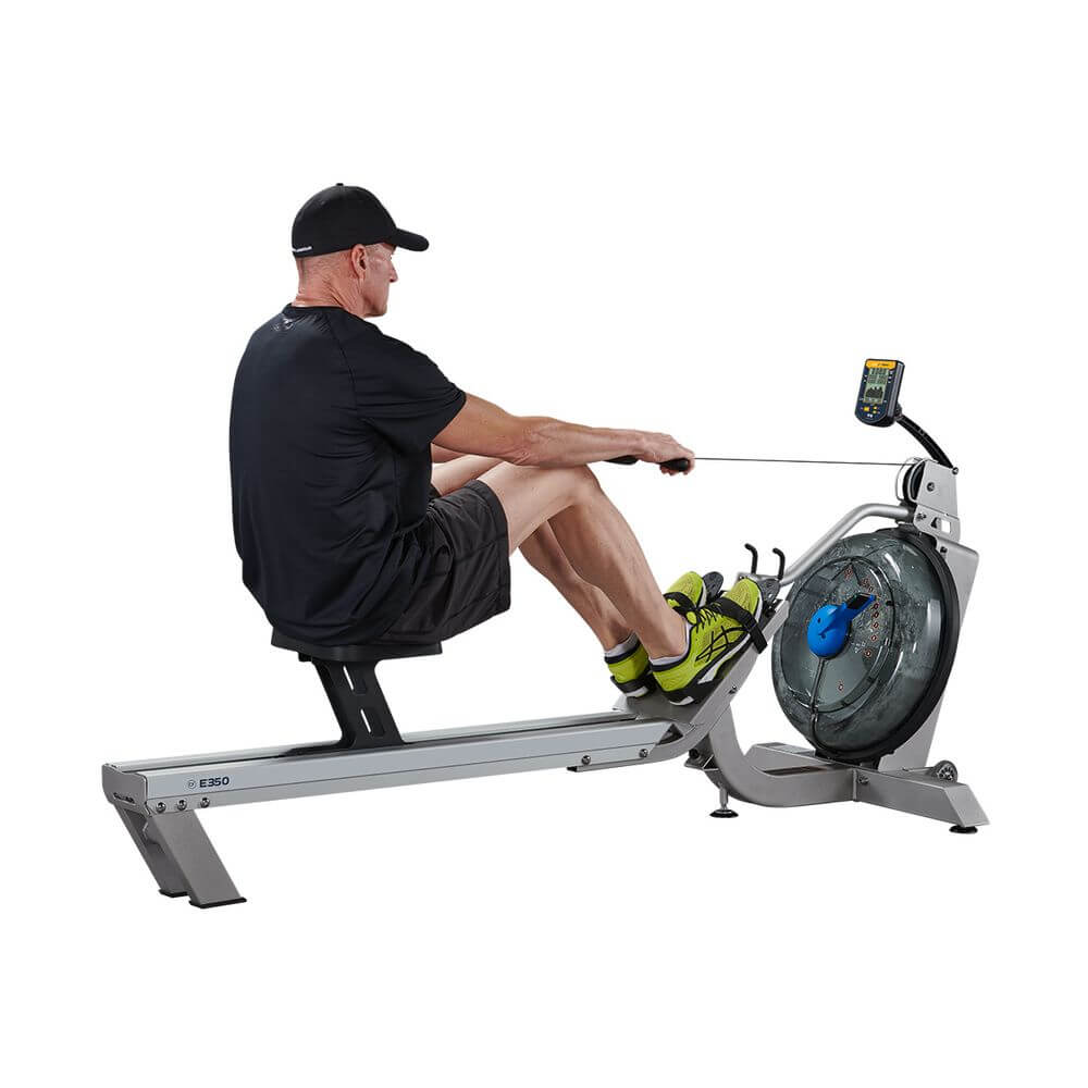 First Degree Fitness E350 Fluid Rower - Premium Indoor Rowing Machine for Home Gym, Full Body Workout & Cardio Training | Perfect for Small Spaces, Apartment Fitness & Low-Impact Exercise