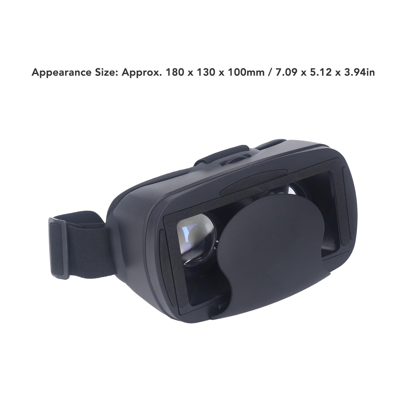 3D VR Headset, Comfortable Anti-Blue Light Virtual Reality Gaming Headset for Immersive PC & Mobile Gaming Experience