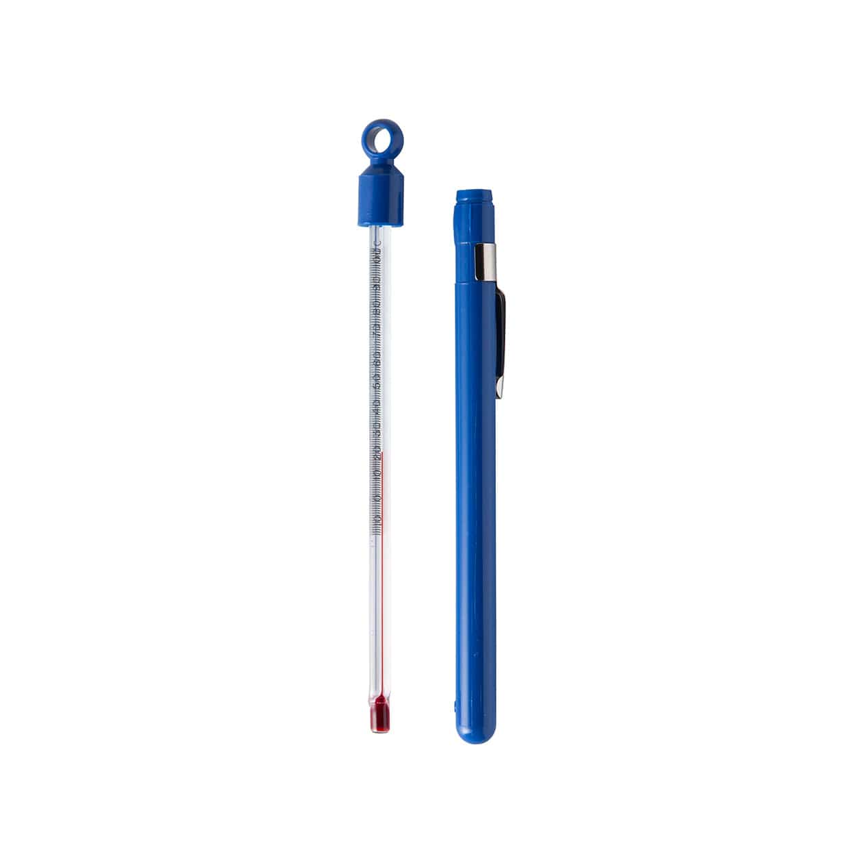 Accurate Pocket Thermometer in Durable Plastic Case - Perfect for Cooking, Medical Use, and Outdoor Activities