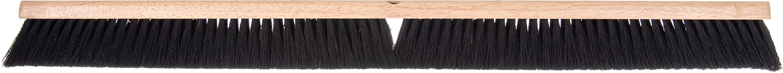 SPARTA Flo-Pac Tampico Floor Sweep Brush - 36 Inch Commercial Cleaning Broom for Hardwood, Tile & Concrete Floors - Durable Black Natural Fiber Bristles (Pack of 6) - Ideal for Restaurants, Warehouses & Home Deep Cleaning