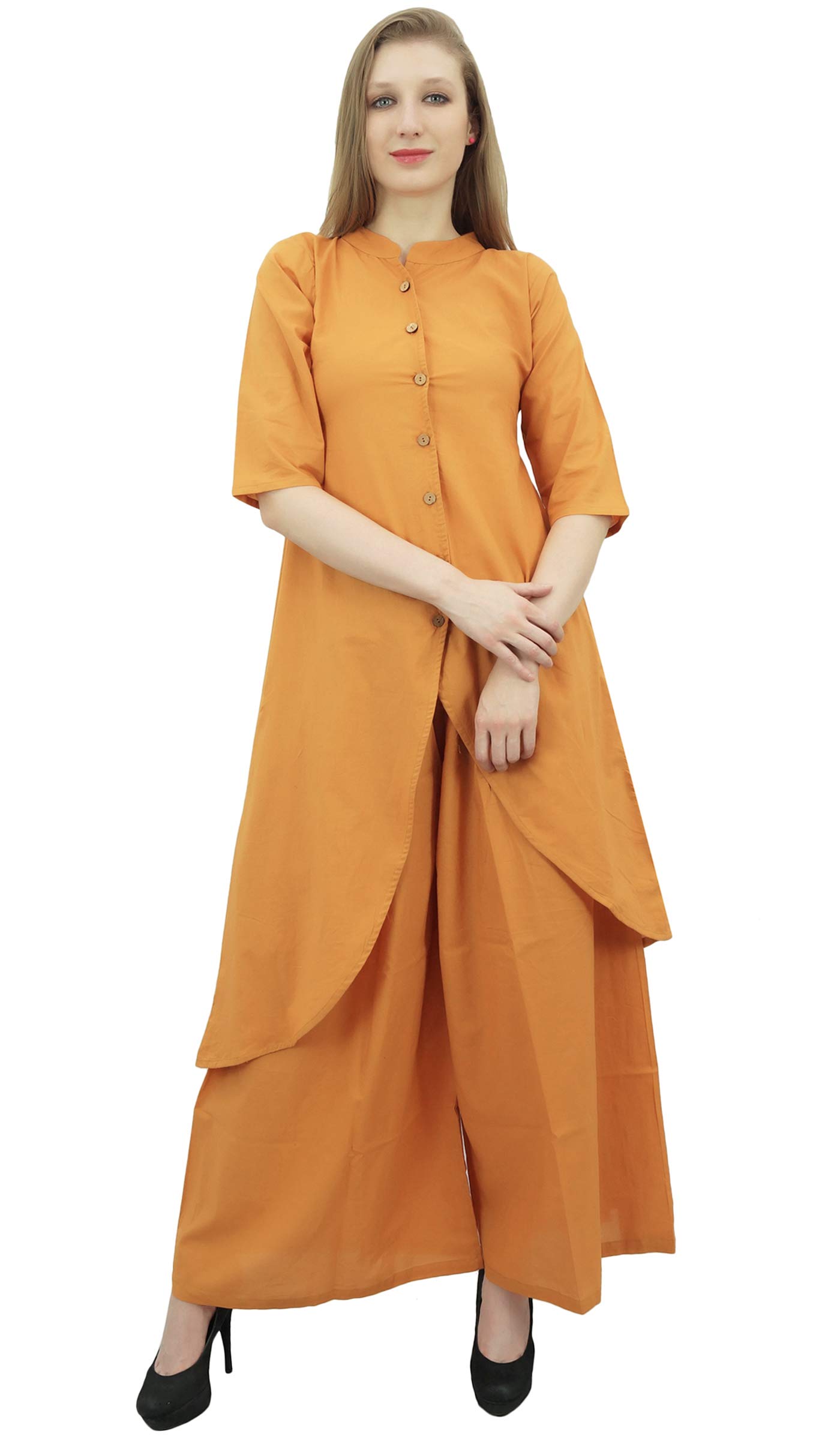 Stylish Indian Asymmetrical Kurta Kurti with Palazzo Pant Set - Elegant Ethnic Outfit for Women | Perfect for Festivals, Weddings & Casual Wear