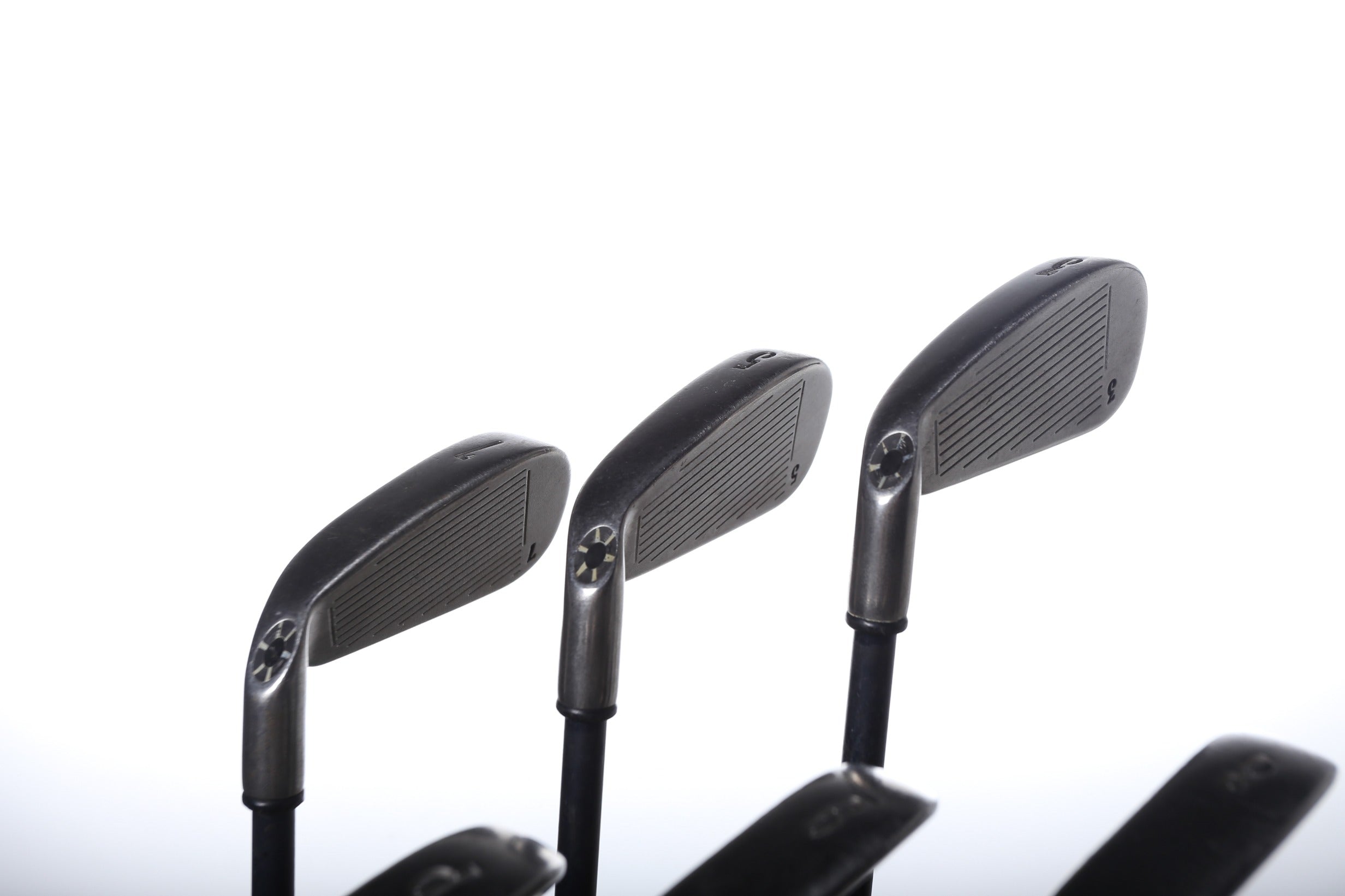 Used Callaway Big Bertha X 12 Iron Set - Right Handed 3, 5, 7, PW Stiff Flex Golf Clubs for Men | Perfect for Driving Range Practice & Course Play