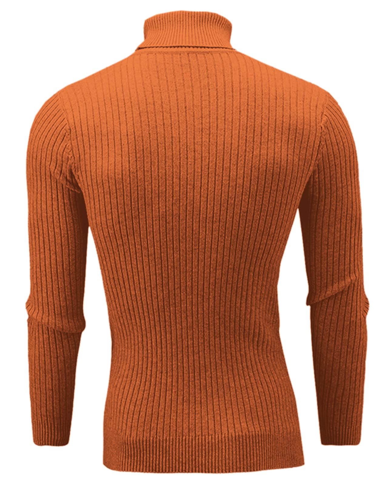 QZH.DUAO Men's Slim Fit Turtleneck Sweater - Casual Twist Pattern Pullover for Fall Winter Fashion | Office Wear & Date Night Outfits