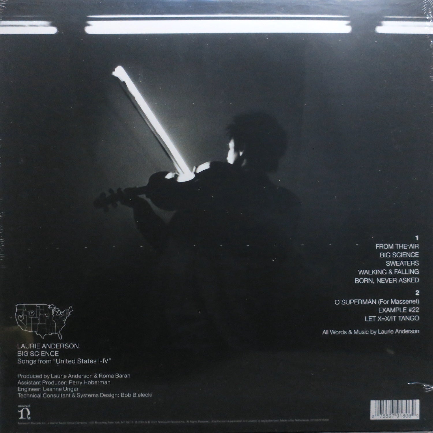 LAURIE ANDERSON 'Big Science' RED Vinyl LP (1982 Art Rock/Experimental Album) - Perfect for Vinyl Collectors & Experimental Music Lovers