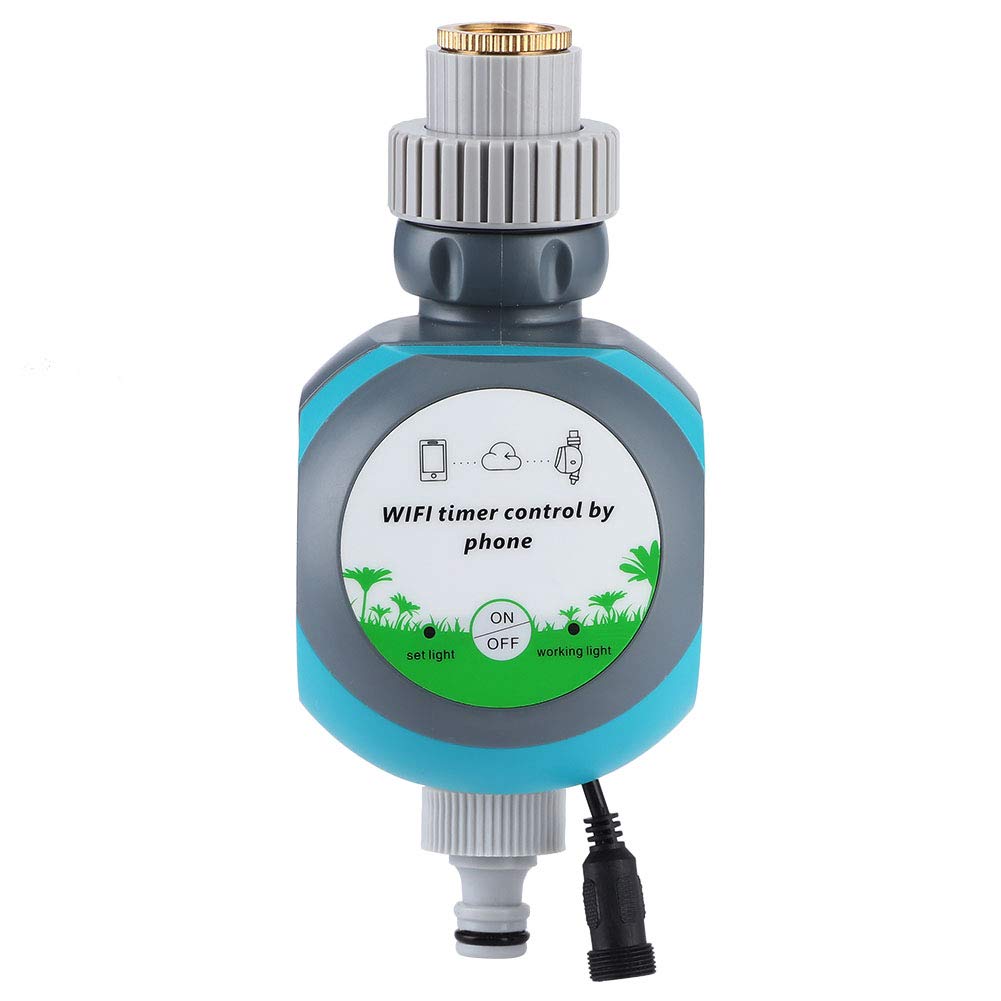 Smart WiFi Irrigation Timer - Remote Control Sprinkler System for Lawn, Garden, Balcony & Courtyard | Automatic Watering for Outdoor Plants & Landscaping