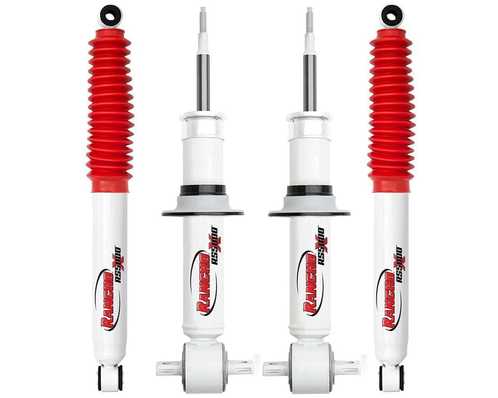 Rancho RS5000X Struts & Shocks Set for 2014-2018 Chevrolet Silverado 1500 4WD/RWD - Off-Road Suspension Upgrade for Smooth Ride & Enhanced Control