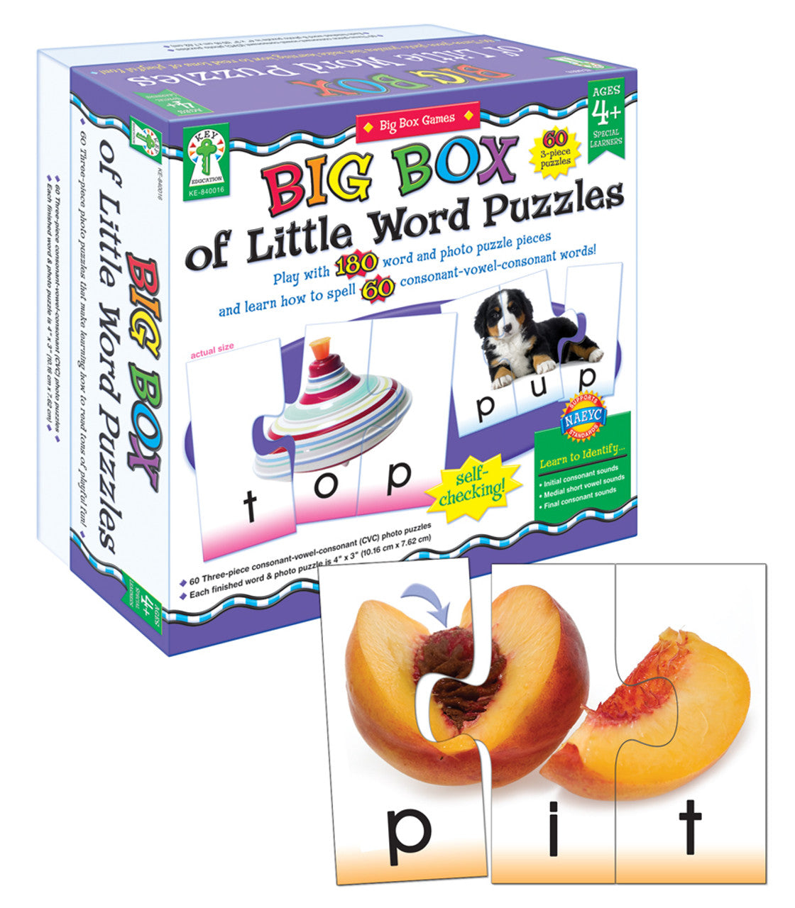 Big Box of Little Word Puzzles - Preschool Learning Games for Kids Ages 2-5 | Fun Educational Activities for Early Childhood Development