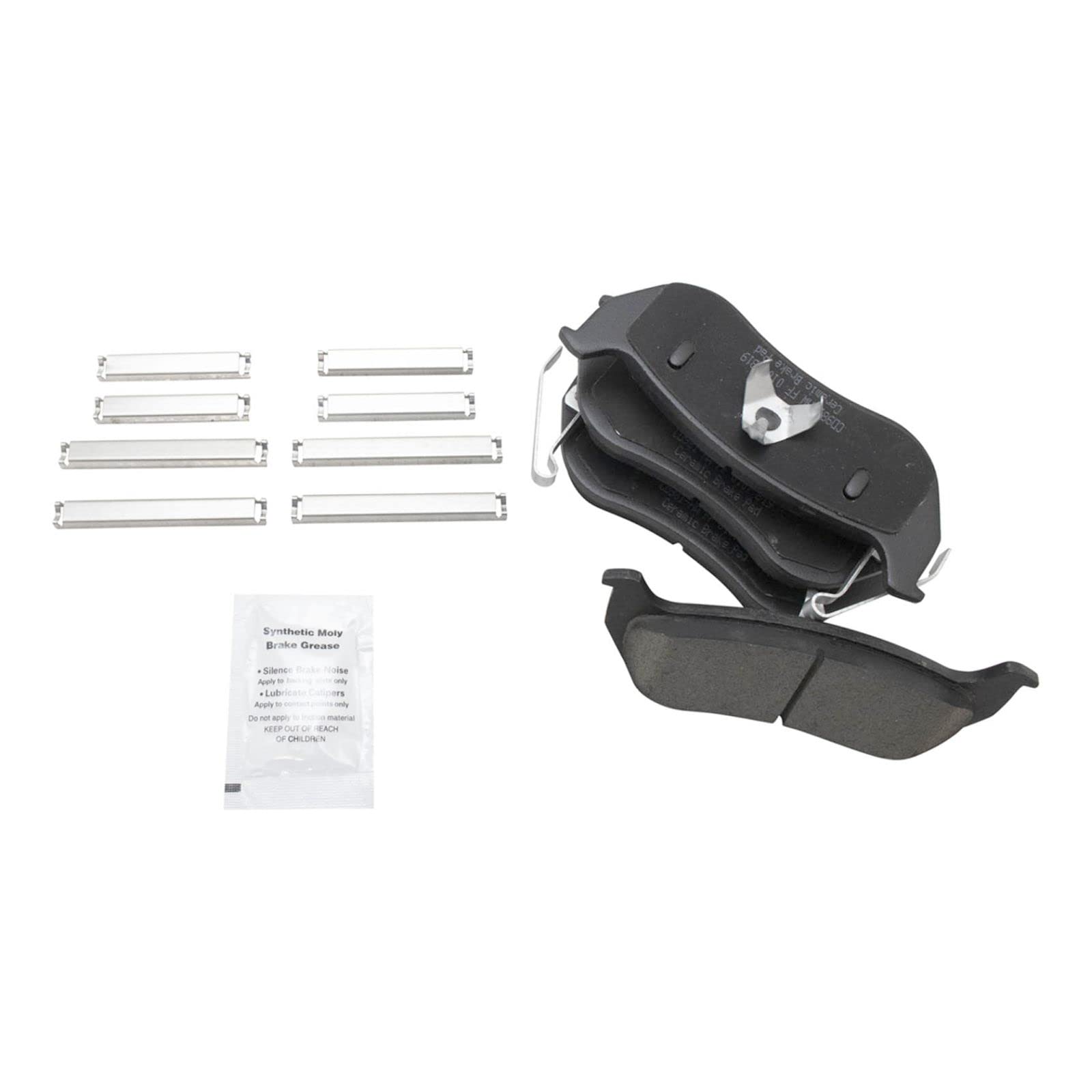Premium Ceramic G-Coated Rear Brake Pad & Rotor Kit with Caliper & Chemical Kit - Compatible with 2003-2007 Jeep Liberty & 2003-2006 Wrangler - High Performance Braking for Off-Road & Daily Driving