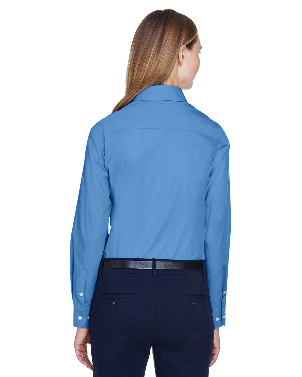 Devon & Jones Women's Solid Broadcloth Shirt - Office & Casual Wear