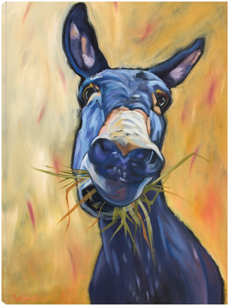 Jackson Canvas Wall Art by Kathryn Wronski - Premium Fine Art Painting for Living Room, Bedroom, Office Decor - Ready to Hang 24x32 Inches - Perfect for Home, Dining Room & Guest House Decorations