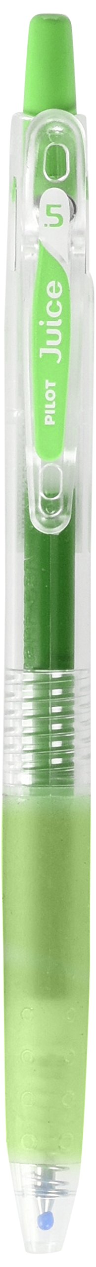 PILOT Juice 0.5mm Gel Ink Ballpoint Pen - Smooth Writing, Apple Green (LJU-10EF-AG) - Perfect for Note Taking, Journaling & Office Use