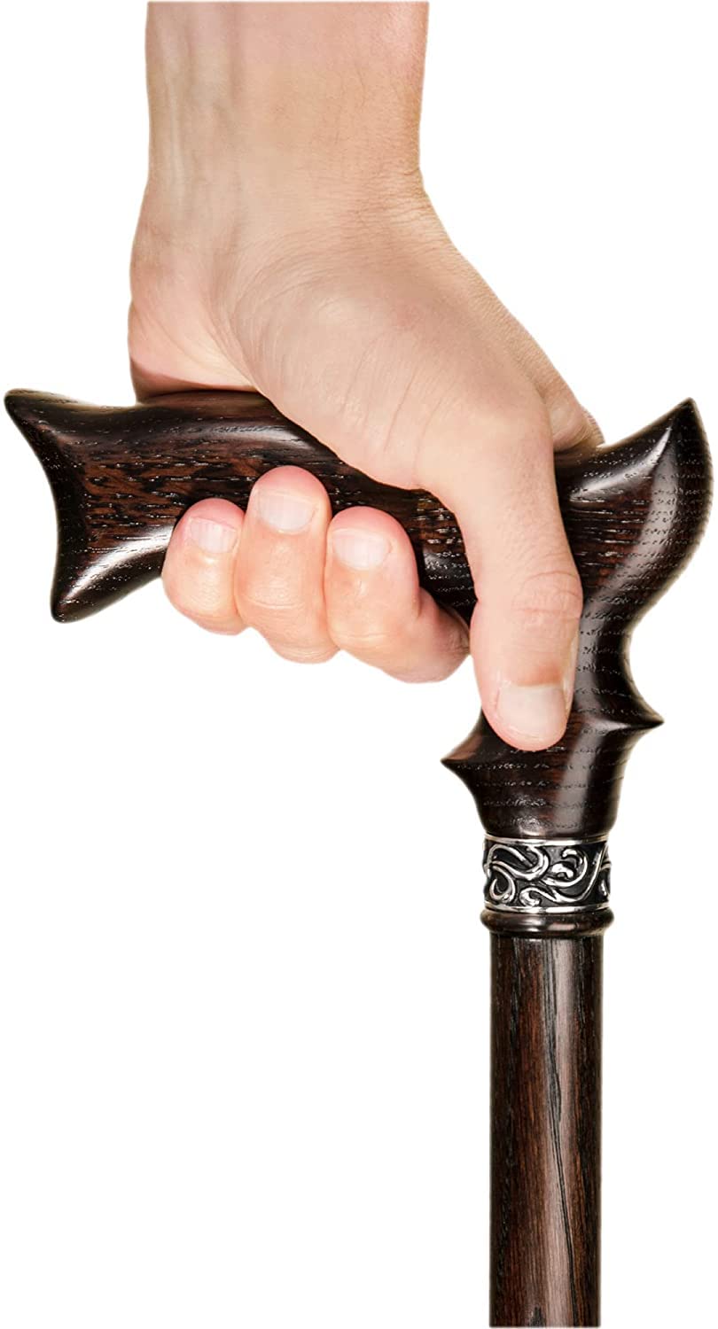 Handcrafted Custom Renaissance Walking Cane - Elegant Wooden Cane for Men & Women | Perfect for Cosplay, Historical Reenactments & Medieval Events