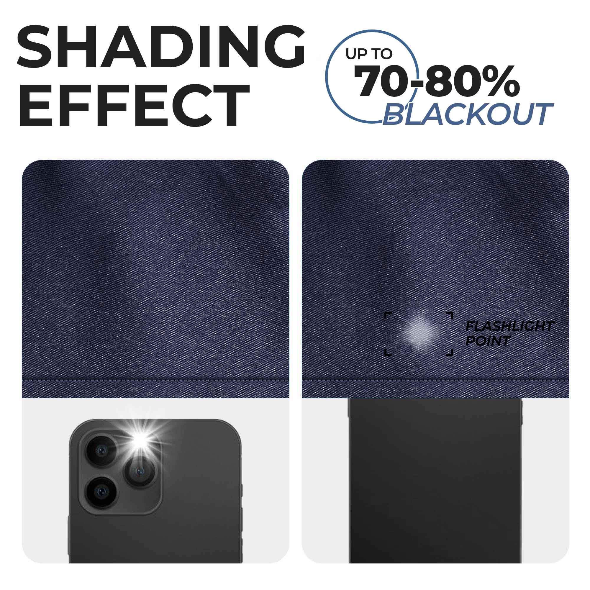 Premium Blackout Curtains for Bedroom - Linen Washable Room Darkening Window Drapes Panel Set (2 Panels) - Noise Reducing & Thermal Insulated for Better Sleep & Home Decor