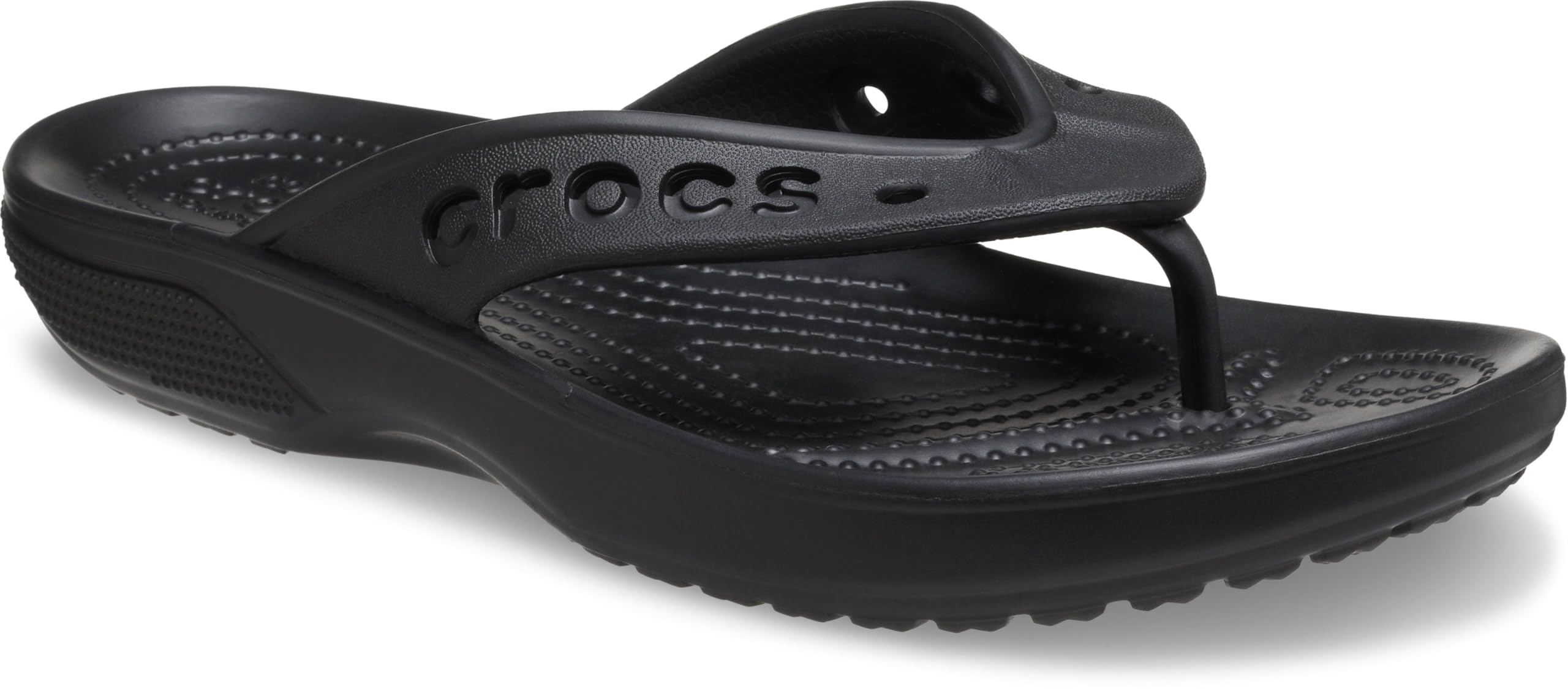 Crocs Unisex-Adult Via Flip Sandals - Comfortable Slip-On Beach & Pool Slides for Men and Women - Perfect for Summer, Vacation, and Casual Wear