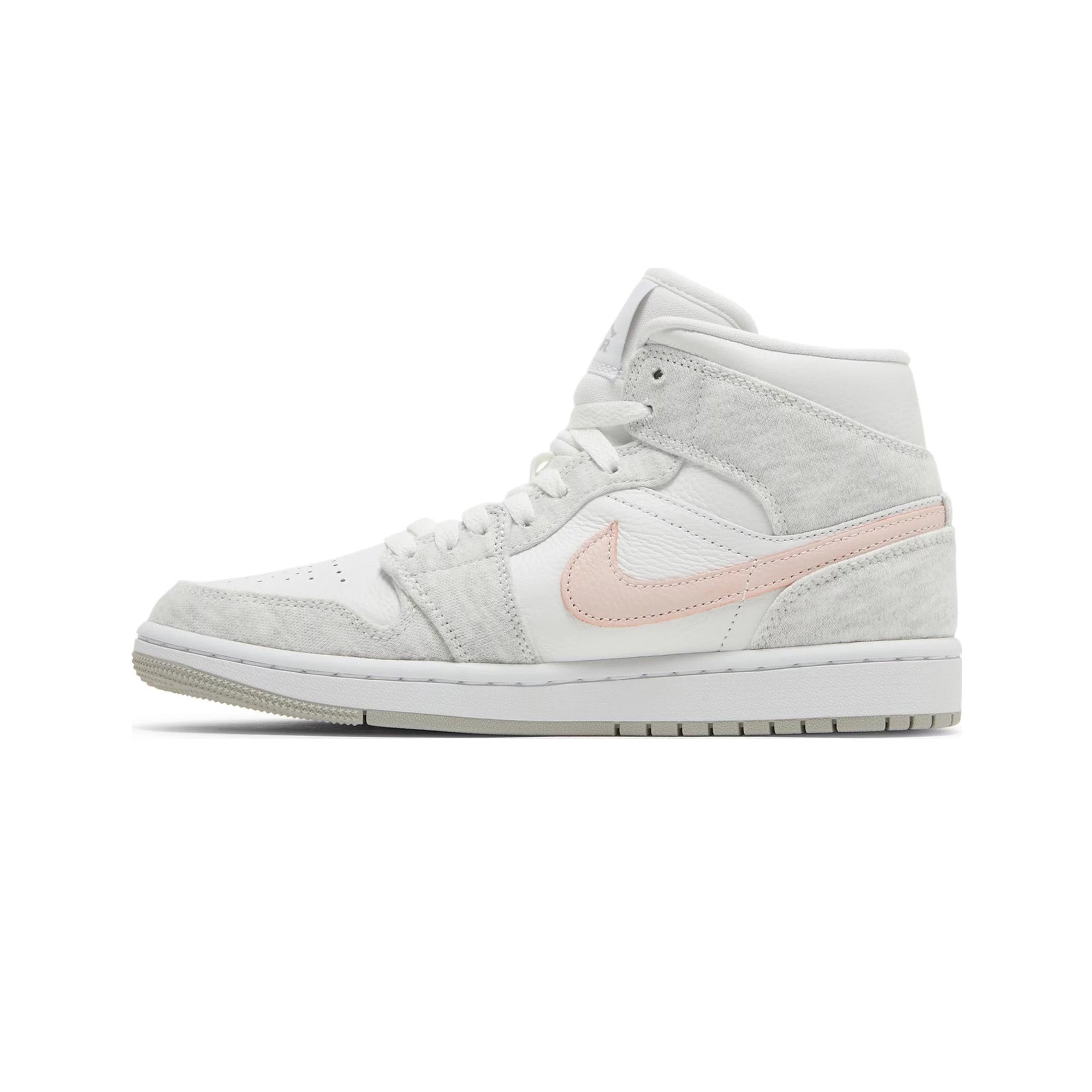 Air Jordan 1 Mid SE 'Light Iron Ore' Women's Basketball Shoes (2021) - Comfortable Sneakers for Running, Gym Workouts & Streetwear Fashion