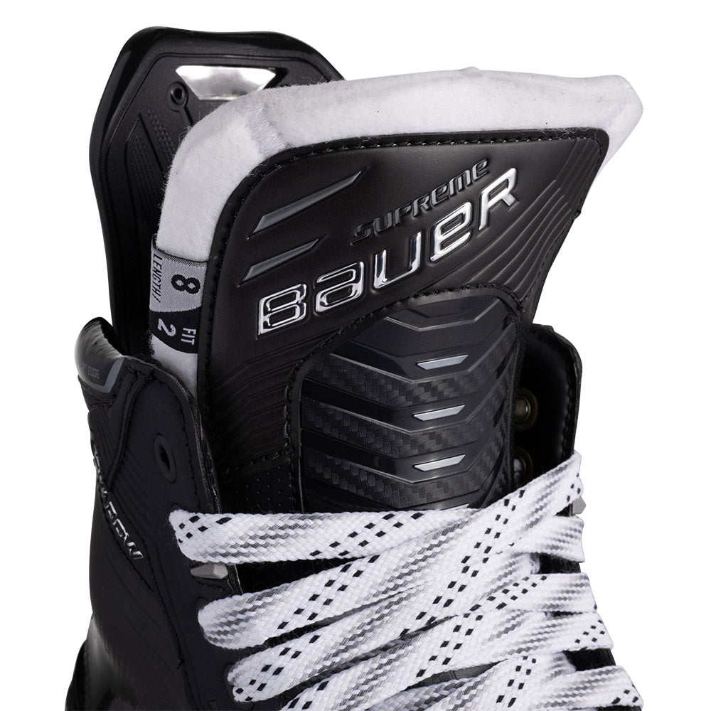 Bauer Supreme Shadow Intermediate Ice Hockey Skates - Lightweight Performance Skates for Youth & Adults - Perfect for Competitive Games & Practice Sessions