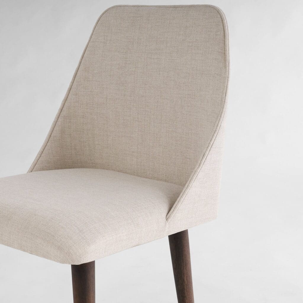 Cyan Design 11755 Edu Dining Chair - Dark Brown & Taupe | Modern Kitchen & Dining Room Furniture for Home & Office