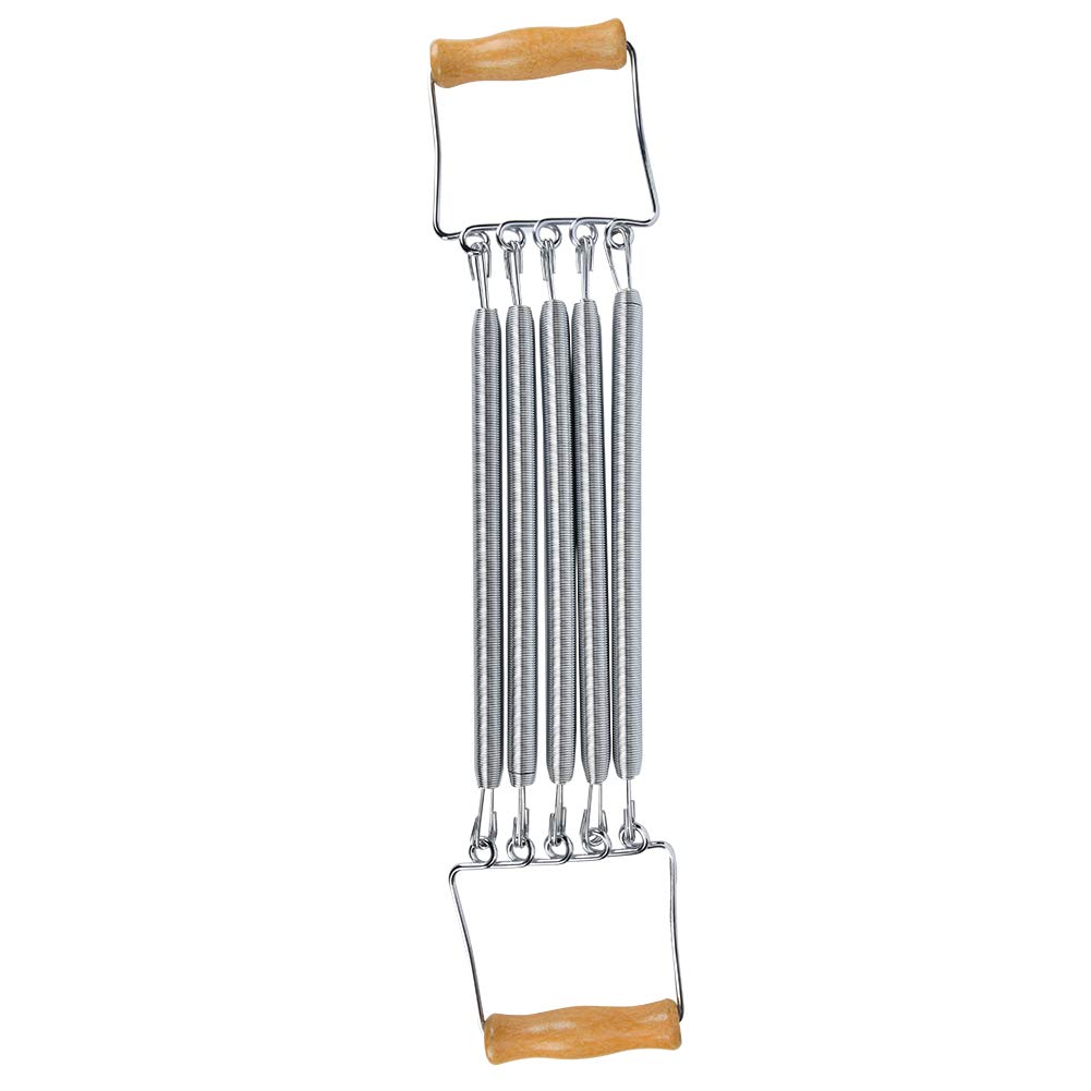 Keenso Adjustable Spring Chest Expander - Home Gym Equipment for Strength Training, Muscle Building & Fitness Workouts - Perfect for Home, Office & Travel Use