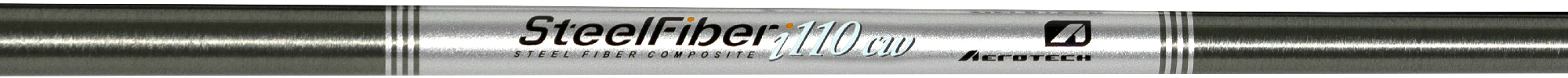 Aerotech Steelfiber I110CW Graphite Stiff Golf Shaft - High Performance Graphite Iron Shaft for Precision and Control | Perfect for Low Handicap Golfers on the Course