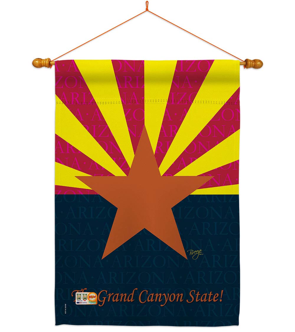 Arizona Americana Flag Set 28x40
