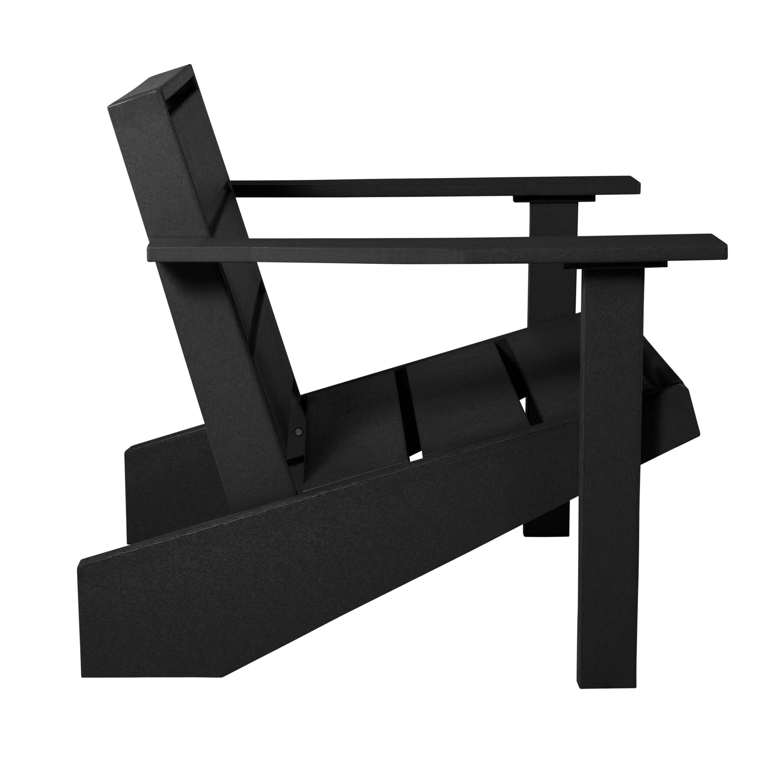 Premium Haven Modern Adirondack Chair - Weather-Resistant Outdoor Lounge Chair for Patio, Garden & Backyard Relaxation - Comfortable All-Weather Polywood Furniture for Deck, Poolside & Porch