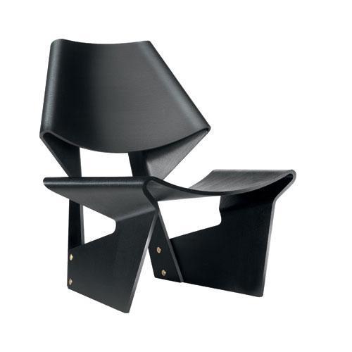 Lange Production Grete Jalk GJ Chair - Mid Century Modern Teak Wood Dining Chair for Home & Office - Perfect for Dining Rooms, Living Rooms & Workspaces