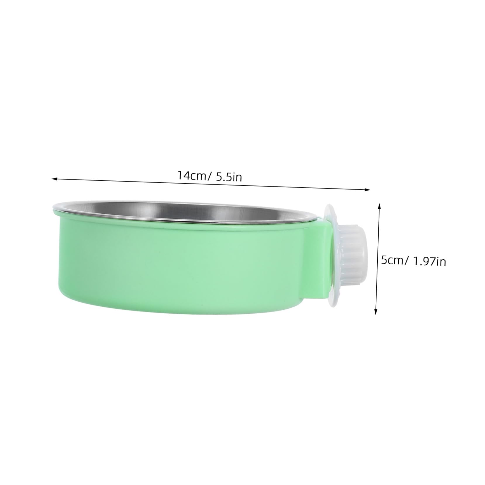 TEHAUX Adjustable Hanging Pet Bowl - Detachable Food & Water Feeder for Dogs, Cats, Birds, Guinea Pigs - Perfect for Cages, Travel & Outdoor Use