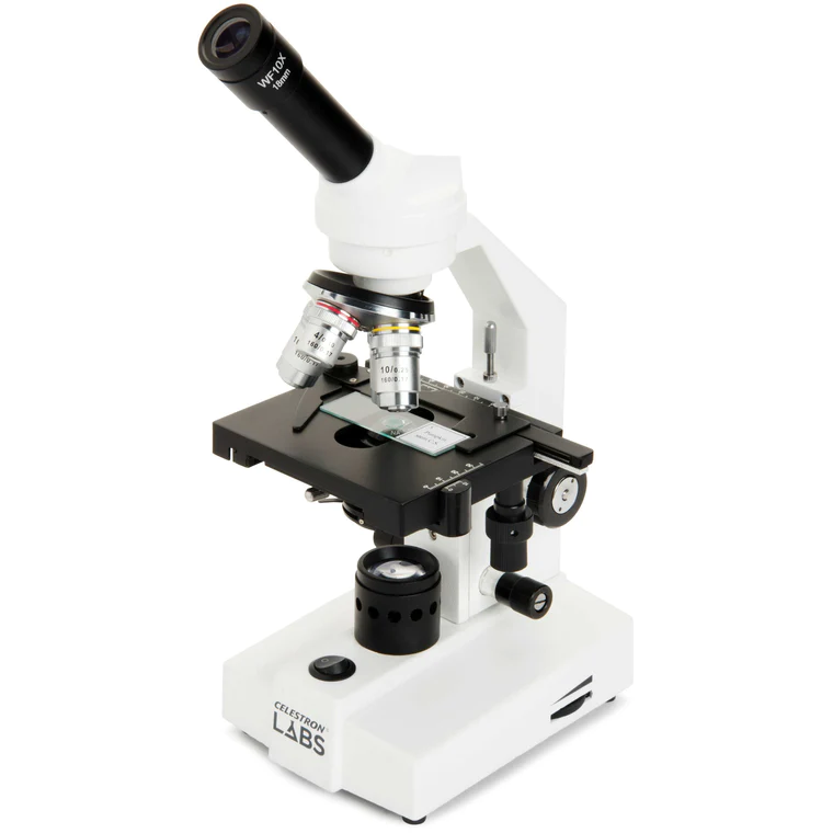 Celestron Labs CM2000CF Compound Microscope 40X-2000X Magnification with LED Illumination - Ideal for Students, Professionals & Home Science Labs